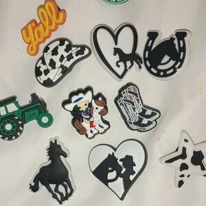 Cowgirl Themed Jibbitz For CROCS